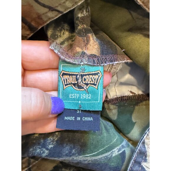 Todder Camo Camouflage Overalls 3T - Picture 5 of 6